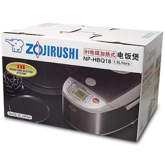 Zojirushi NP-HBQ18 Induction Heating System Rice Cooker and Warmer 1.8L