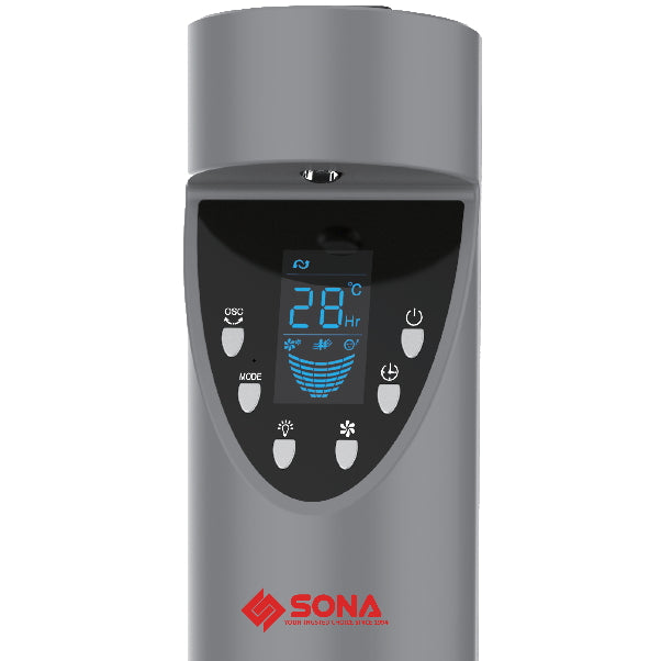 Sona SFT 1719 Remote Slim Tower Fan 46 Inch