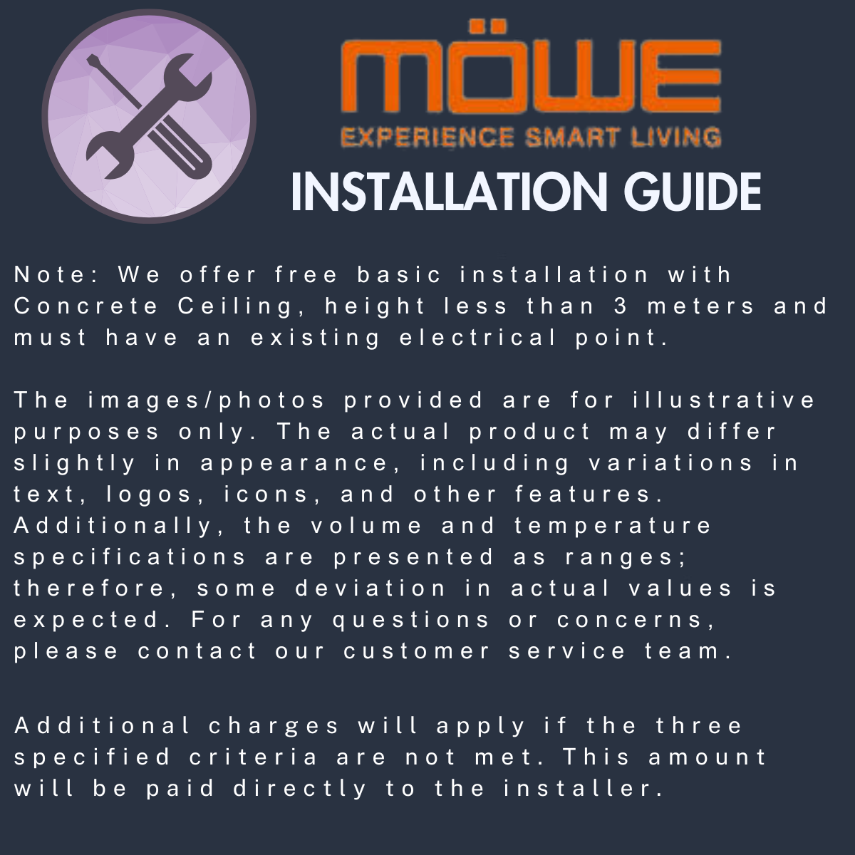 Mowe MW600F Kronus Remote DC Smart Ceiling Fan 60 Inch with Light + Free Basic Installation