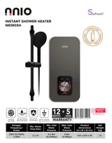 NNIO N8380SH Instant Shower Heater (Copper Tank)