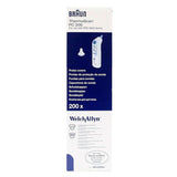 Braun PC200 Thermometer ThermoScan Probe Len Filters - 200pcs in 1 Pack (For Series 6000 - IRT6520, IRT6020, etc)