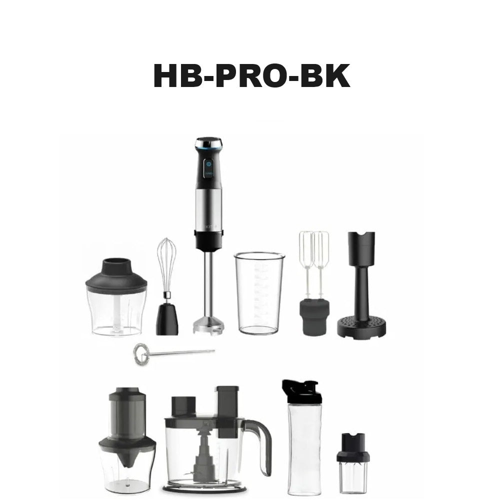 KITH HB-BSC-BK | HB-PRO-BK Hand Blender 600W - 2 Options Available