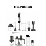 KITH HB-BSC-BK | HB-PRO-BK Hand Blender 600W - 2 Options Available