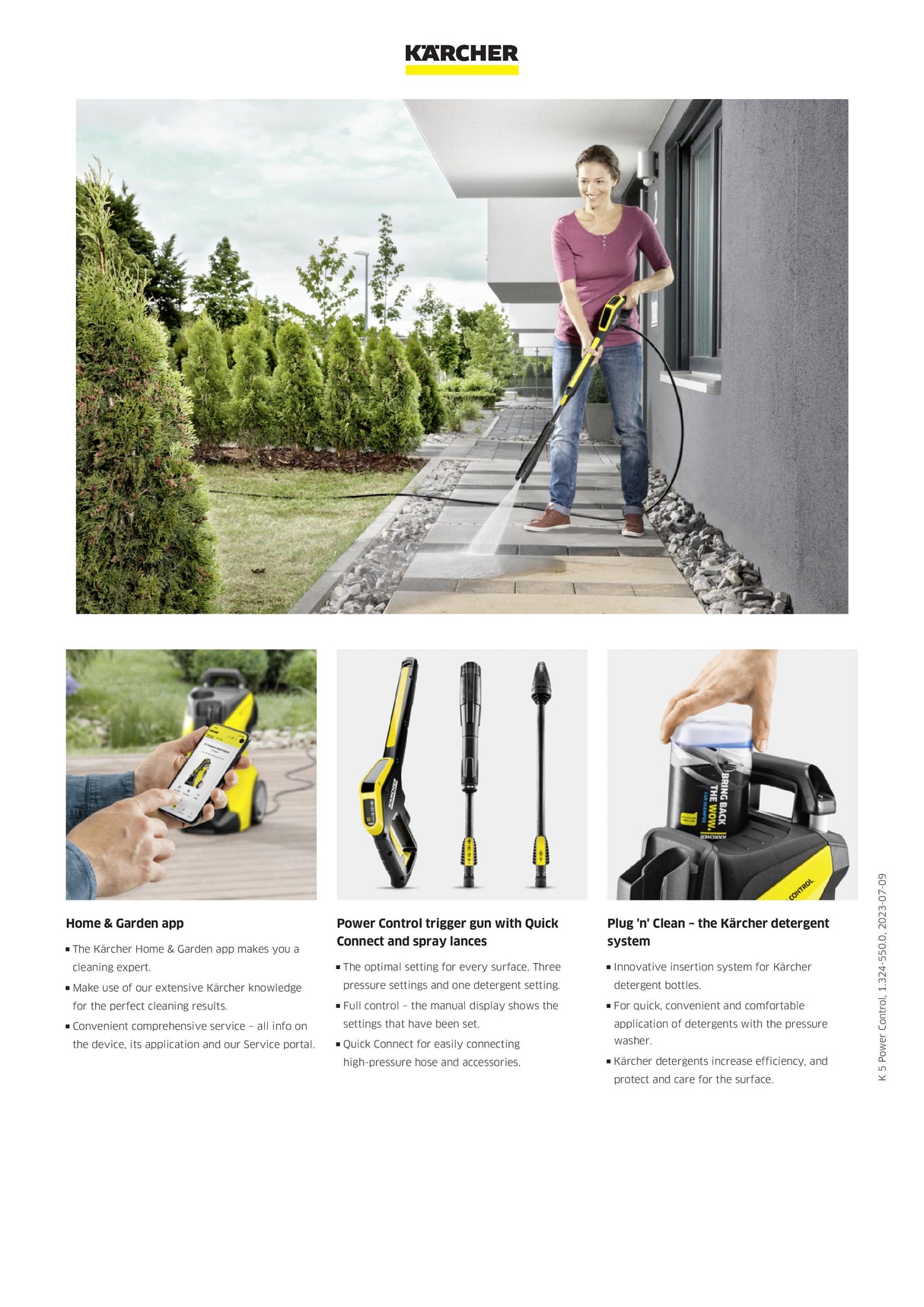 Karcher K5 Power Control Pressure Washer