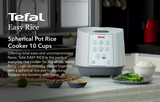 Tefal RK7321 Easy Fuzzy Logic Rice Cooker 1.8L