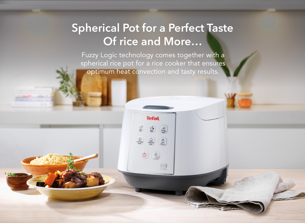 Tefal RK7321 Easy Fuzzy Logic Rice Cooker 1.8L