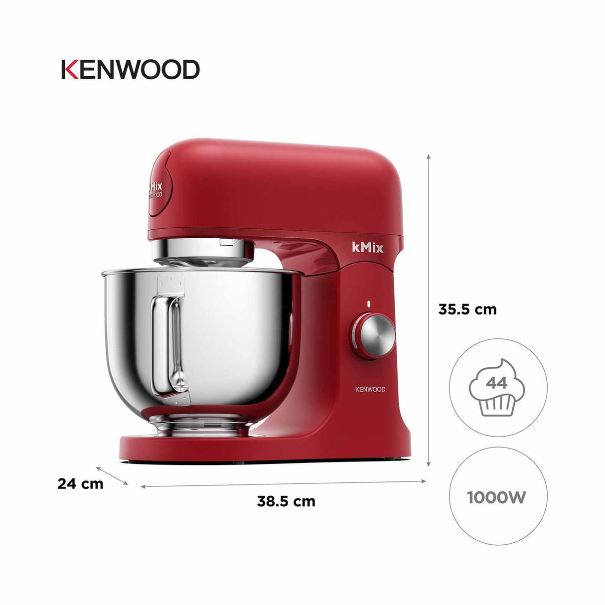 Kenwood KMX751A KMix Stand Mixer 5L