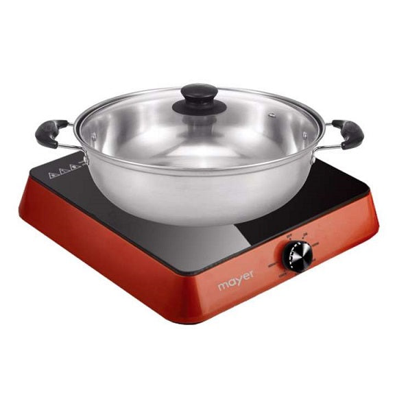 Mayer MMIC1619 Induction Cooker with Stainless Steel Pot