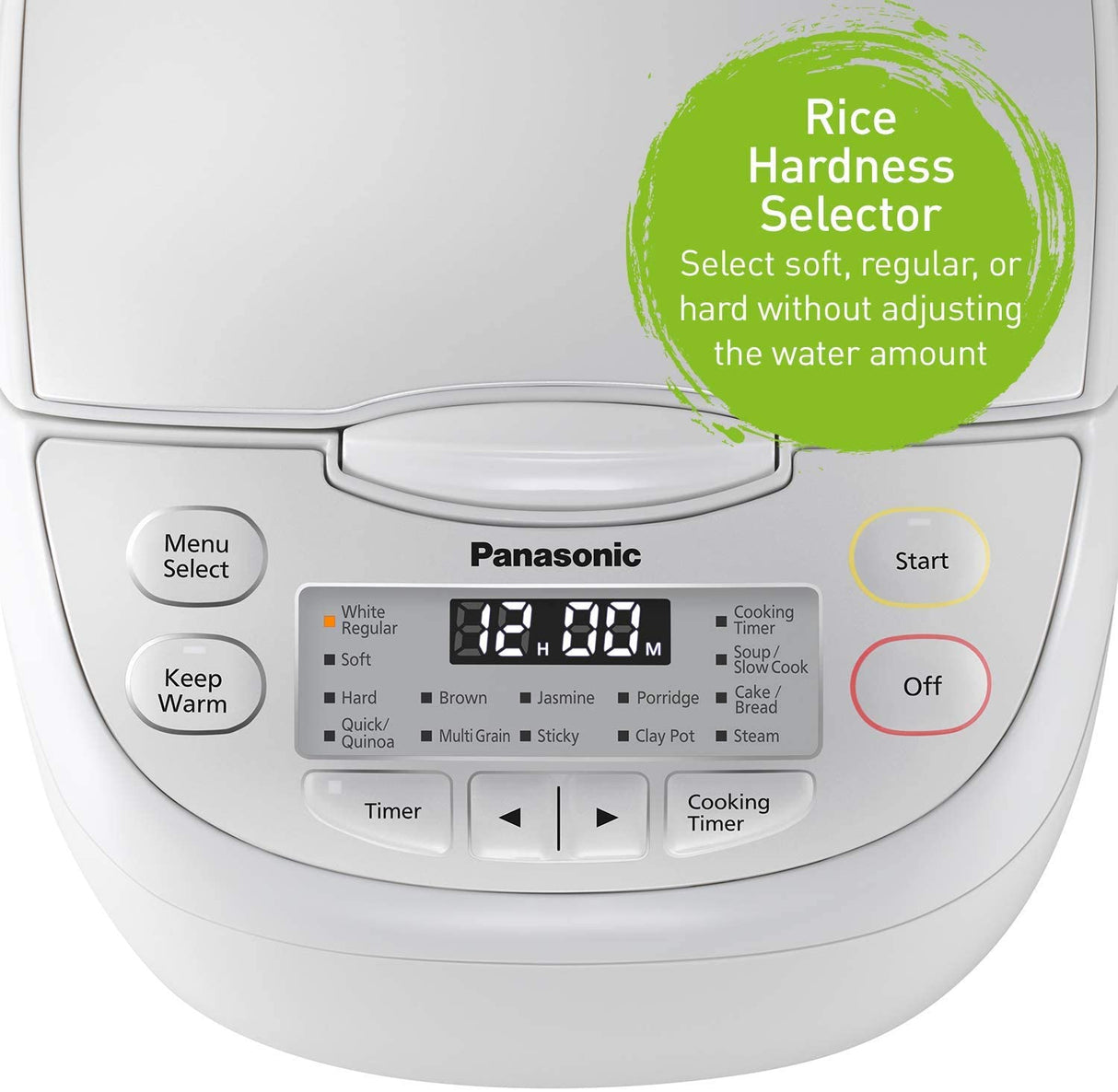 Panasonic SR-CN108WSH Rice Cooker/ Warmer 1L