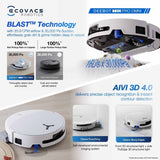 FREE 1 x Cleaning Solution + 1 x Antibacterial Buddy Kit - ECOVACS T90 PRO DEX95 Omni Robotic Vacuum Cleaner - 2 colors are available