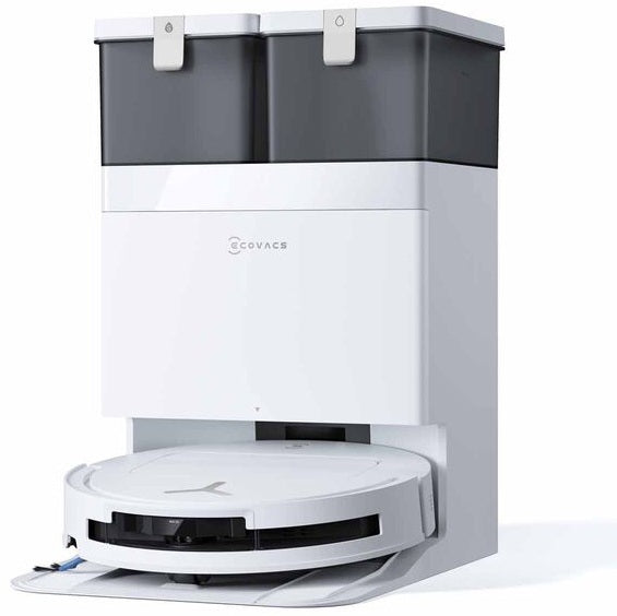 FREE 1 x Cleaning Solution + 1 x Antibacterial Buddy Kit - ECOVACS T50S PRO DEX69 Omni Robotic Vacuum Cleaner - 2 colors are available