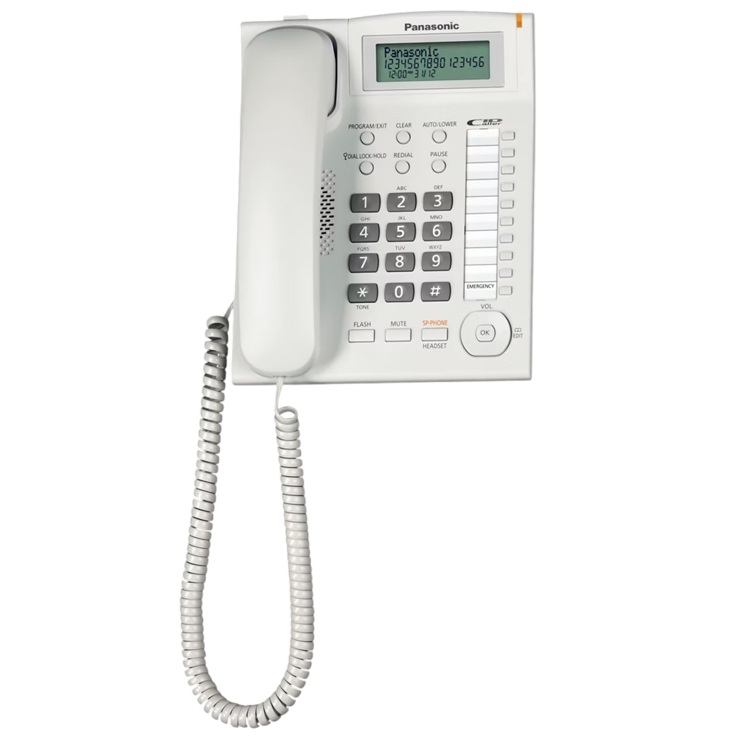 Panasonic KX-TS880MX Corded Phone Integrated Telephone Systems