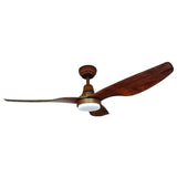 Mowe MW468F Remote DC Smart Ceiling Fan 45 Inch with LED Light + Free Basic Installation