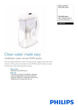 Philips AWP2970/03 AquaShield Water Filter Pitcher