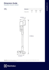 Electrolux EFP71525 UltimateHome 700 - 14.4V BedPro HandStick Vacuum